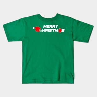 Merry Football Christmas Kids T-Shirt